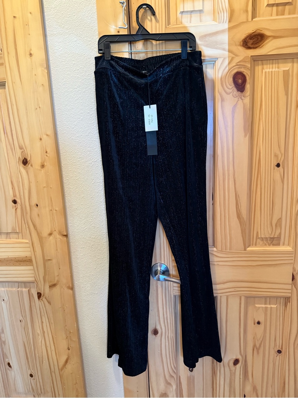 Black Sparkle Adele Pant